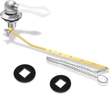 Universal Front Mount Toilet Handle, Toilet Trip Lever Handle Replacement with S