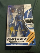 Hasbro Lightning Collection Wild Force Blue Ranger Action Figure Sword