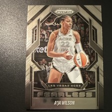 Panini Prizm 2025 WNBA Fearless A'ja Wilson #3 Las Vegas Aces Insert