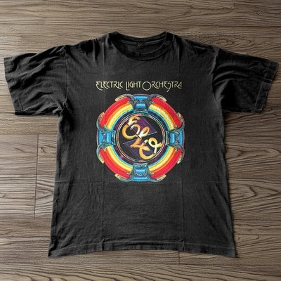 Electric Light Orchestra ELO Anniversary Unisex Black T-shirt Size S-5XL