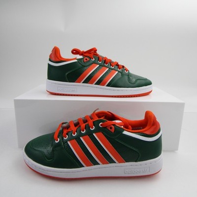 Miami Hurricanes adidas Casual Shoes Men's Dark Green/Orange New