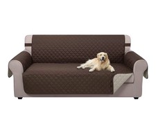 Reversible washable sofa cover, water repellent, pet friendly, 3 cushion couch