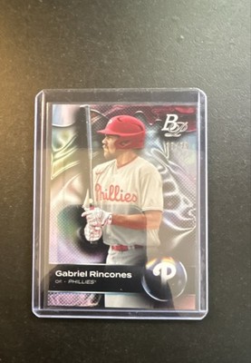 2023 Bowman Platinum - Gabriel Rincones #TOP-33 Platinum Bar Foil 37/75