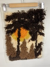 Bucilla Latch Hook Rug Kit 12x17" Woodlands at Sunrise Vintage