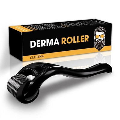 540 Titanium Derma Roller - Microneedle Micro Needle Roller for Men and Women