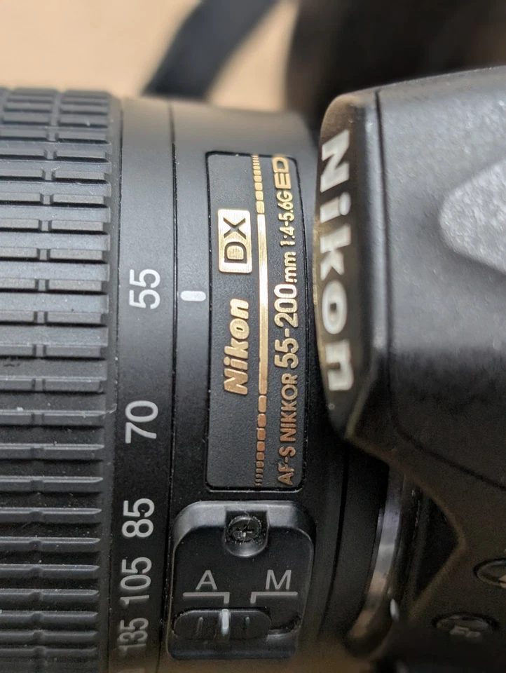 Nikon DSLR Camera D3100 with 55-200 Nikon lens - Image 3 of 4