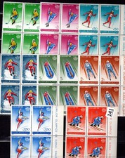 /// 4X ROMANIA 1988 - MNH - SPOIRTS - OLYMPICS - SKIING - HOCKEY 
