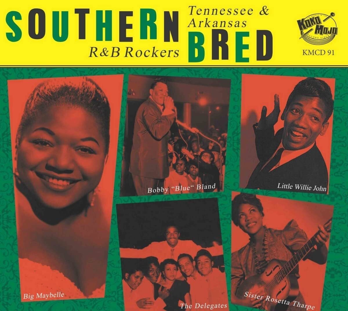 Различные исполнители Southern Bred: Теннессийские и Арканзасские R&B-рокеры - Том 25 (CD)