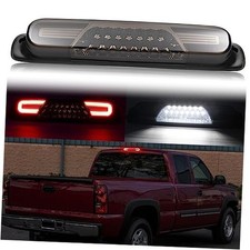 LED Third Brake Light Compatible A3,Smoked Lens C Style For 1999-2006 Silverado