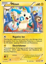 Pokemon Minun (48/156) Legendary Treasures HP on eBay