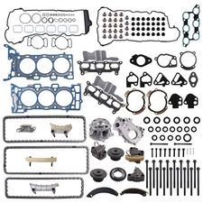 Timing Chain Oil Water Pump Head Gasket Bolts Set for GMC Chevy Buick 3.6L 2011
