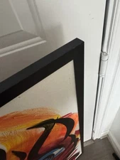 Large Black Aluminum Picture Frame 32” x 48” Assembly Required