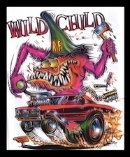 Wild Child  Hot Rod Truck Car Motorcycle MAGNET