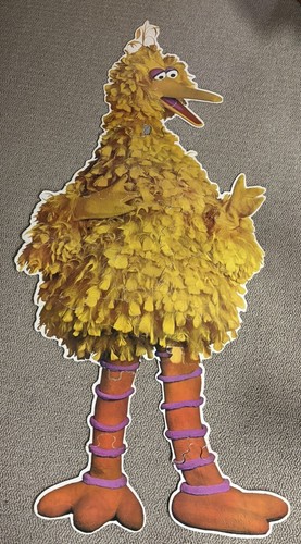 Vintage Big Bird Giant Floor Puzzle Sesame Street 6 Ft Jigsaw No. 3130 Complete