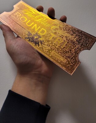 Zugticket Pole Express / Round Trip Ticket the Polar Express golden ticket