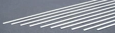 Evergreen Styrene Strips .060x.100 (10) - Model Railroad Scratch Building
