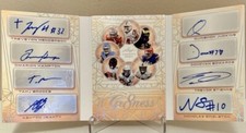 2024 Leaf Trinity # 5/5 Future Gr8ness 8 Auto Booklet-Jeanty, Henderson, Brooks