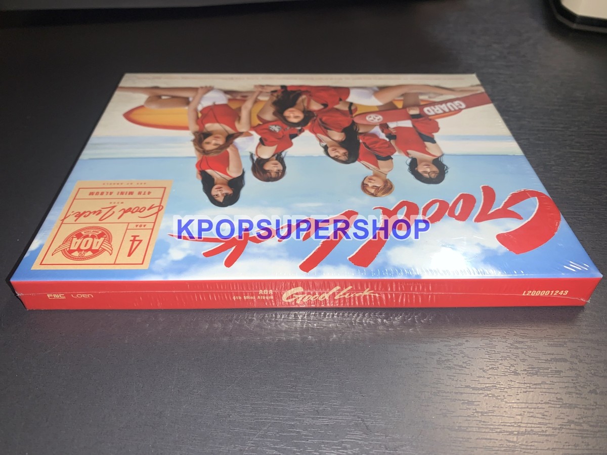 AOA 4th Mini Album Good Luck Week Ver. CD New Sealed Photocard