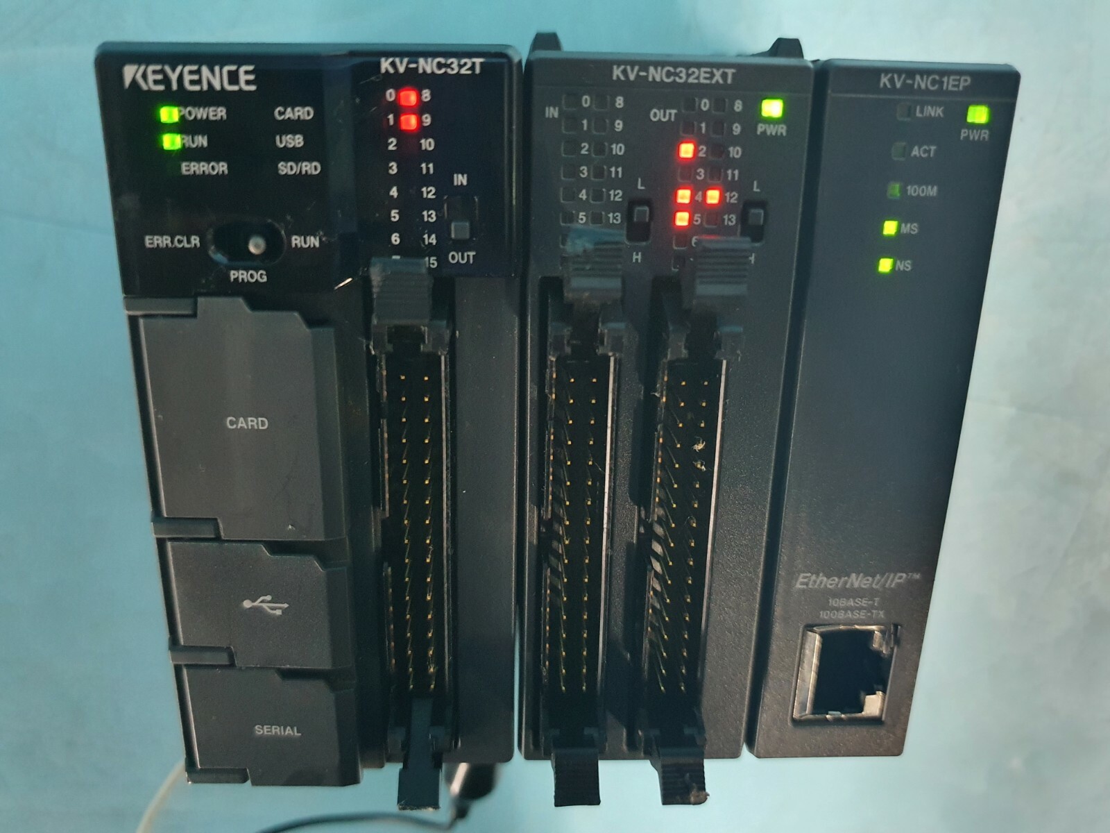 KV-RC4AD 2個セット KV-NC4AD PLCプログラマブルコントローラ KV-RC4AD 2個セット KEYENCE