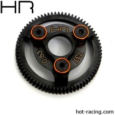 Hot Racing 1/10th Scale Steel 73T 48P Spur Gear/Stampede/Rustler/Slash HRASTE873