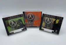 HALF LIFE, COUNTER STRIKE, & OPPOSING FORCE PC CD-ROM Games w/ Jewel Cases