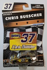2018 Chris Buescher #37 Bush's Best 1:64 Scale Diecast NASCAR Authentics Wave 12
