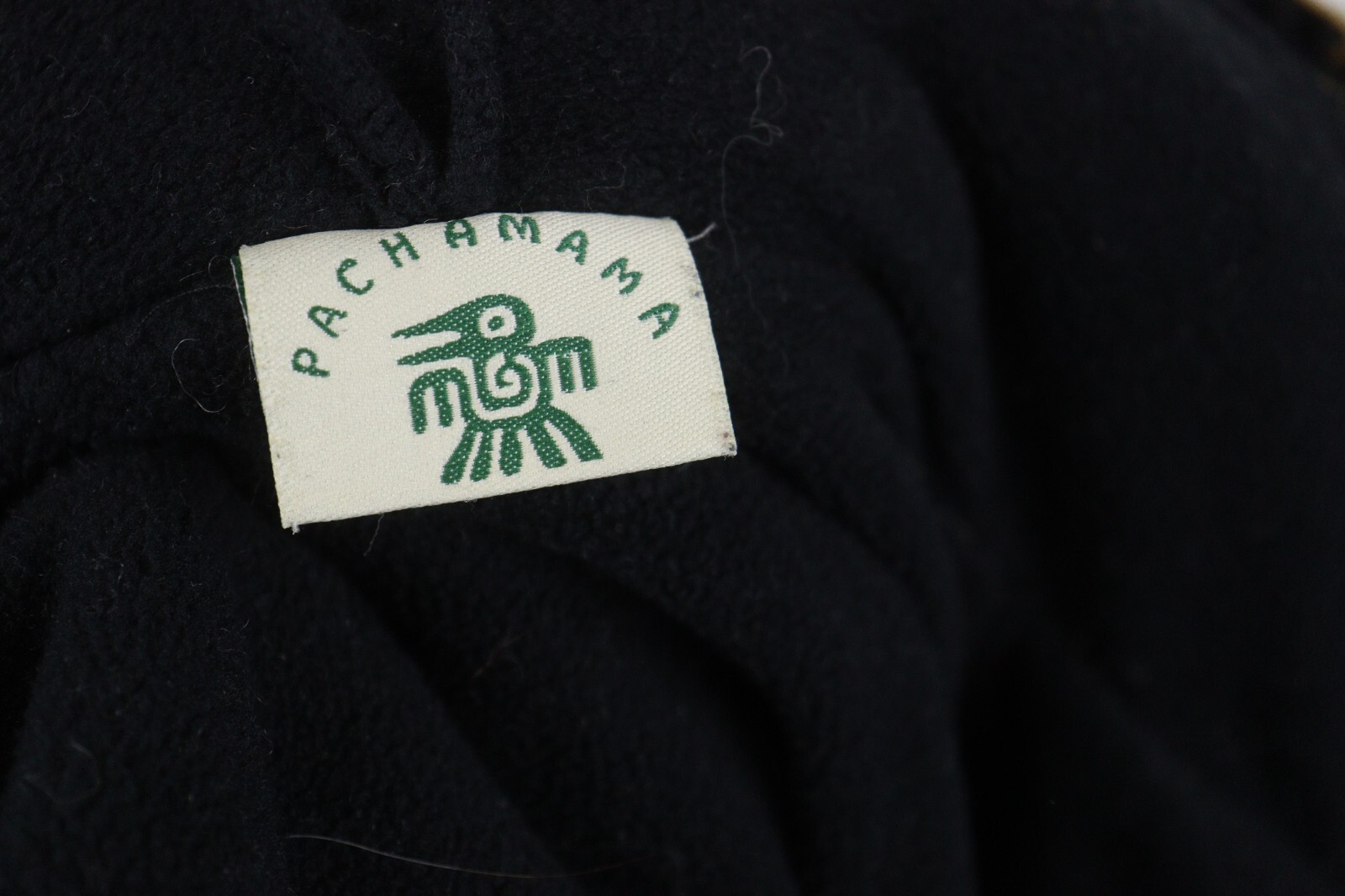 PACHAMAMA Multicolor 100% Wool Patchwork Hooded Z… - image 14