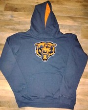 Chicago Bears Team NFL Blue Graphic Sweatshirt Hoodie Youth - Boys XL