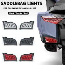REAR SADDLEBAG SADDLE BAG TURN SIGNAL LED LIGHTS FOR HONDA GOLDWING GL1800 2018-