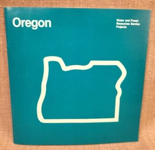1981 Oregon Water & Power Dam Reservoir & Irrigation Service Projects Book