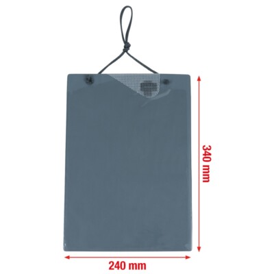 KS Tools 500.8099 Workshop Order Bag DIN A4, Grey - 500.8099