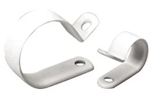 Gardner Bender  1/2 in. Dia. Plastic  Cable Clamp  11 pk