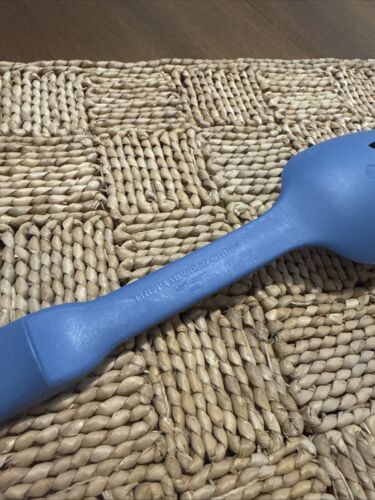 Pampered Chef 13" Blue Nylon Plastic Cooking Serving Slotted Spoon Skimmer - Picture 4 of 8