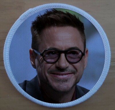 Robert Downey Junior Junior Junior Abzeichen Aufnäher Badges Patch