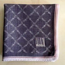 MAN GRAY HANDKERCHIEF CHECKED CLASSIC COTTON VINTAGE POCKET ART SQUARE 19   DH18