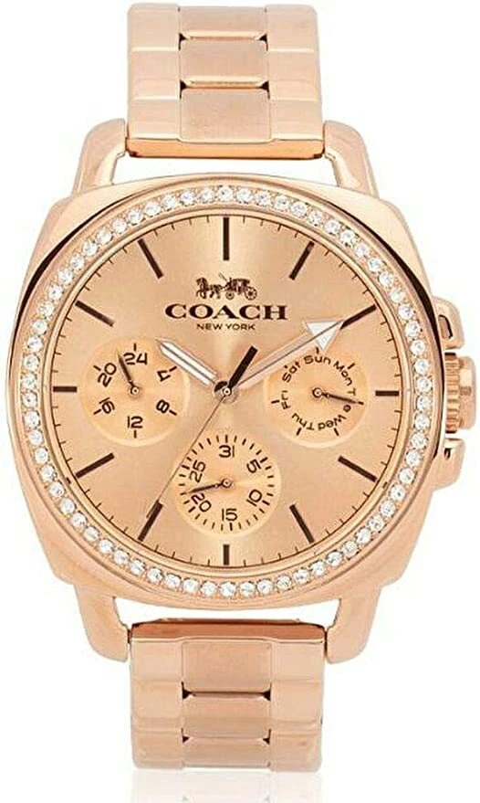 Coach 14503131 Rose Gold Dial Rose Gold Tone Stainless Steel Women s Watch