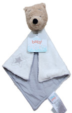 Disney Baby Lambs Ivy NWT Lovey Security Blanket Plush Winnie Pooh Star Gray