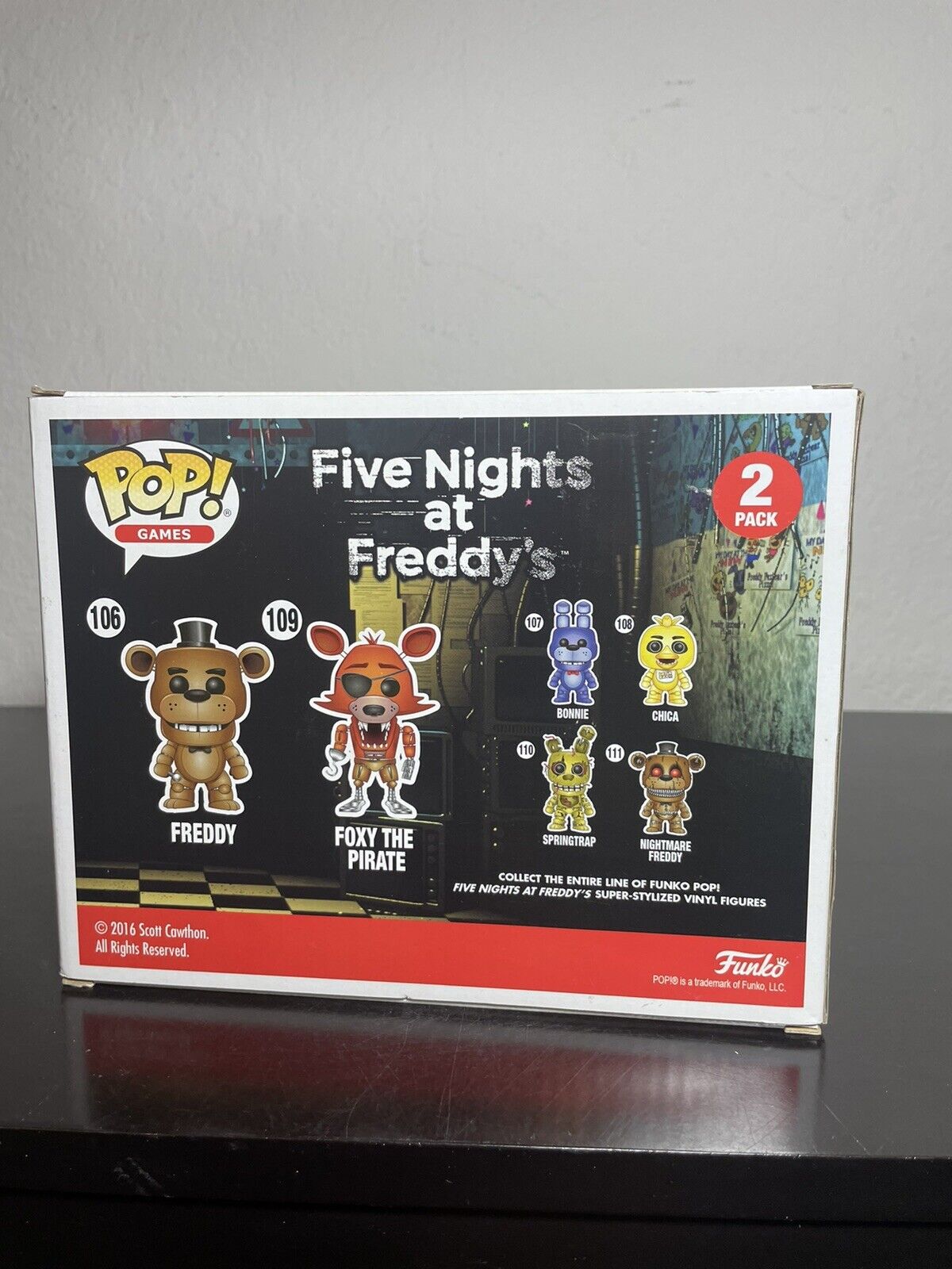 Funko Pop! Games Five Nights at Freddy's Foxy the Pirate with Freddy FYE  Exclusive 2 Pack - US