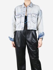 Isabel Marant Etoile Blue Tadia Denim Jacket - Size Uk 10