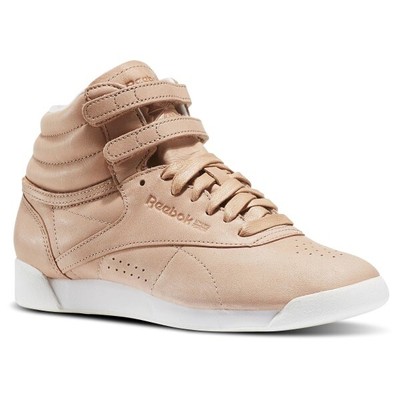 reebok high tops beige