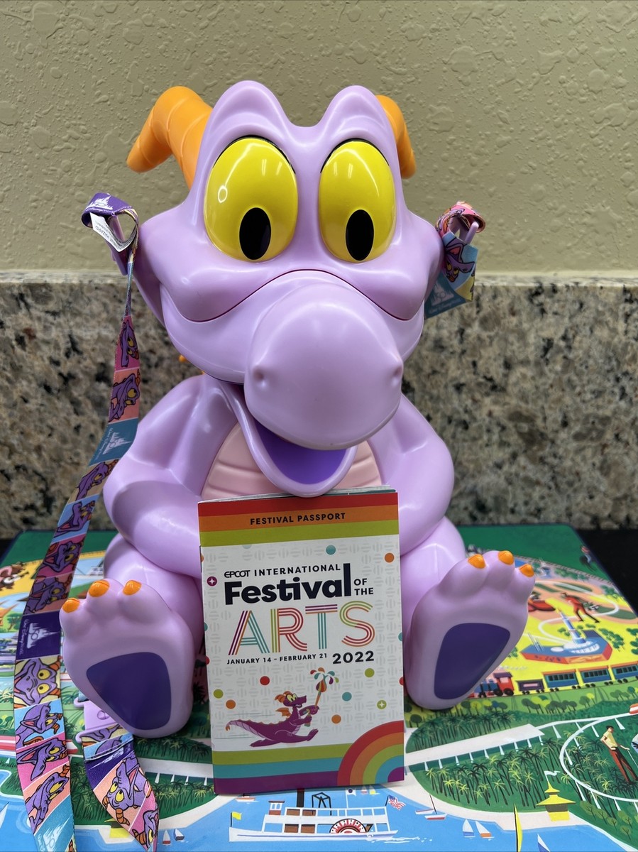2022 Disney Parks Figment Popcorn Bucket 50th Anniversary | eBay