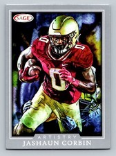 Jashaun Corbin Florida State Seminoles 2022 SAGE Artistry Silver #56 Card