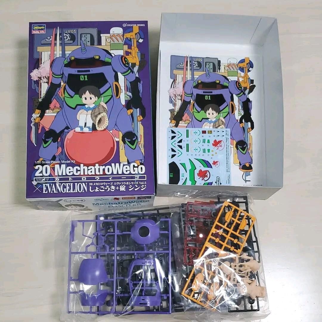 Hasegawa Mechatro WeGo Evangelion - EVA 1/20 Resing Plastic 5set