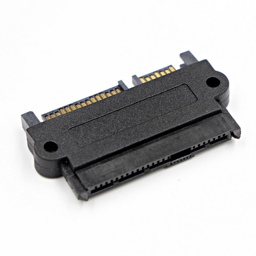 Adaptador de ángulo SFF-8482 SAS a SATA180 grados convertidor cabeza recta ST - Imagen 3 de 5