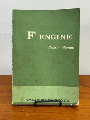 VINTAGE 1967 TOYOTA F ENGINE REPAIR MANUAL SERVICE REPAIR MANUAL