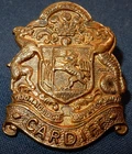 WW1 CARDIFF PALS BATTALION (11th WELSH) MILITARY COLLAR BADGE WORLD WAR I