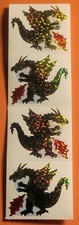 Hambly Studios Holographic Dragon Kids' Craft Stickers Sheet