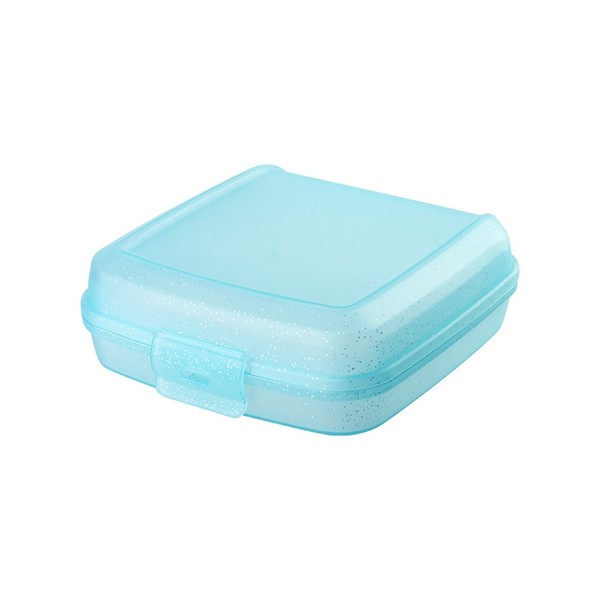 1X Lunchbox Vesperdose Brotdose Plastikdose FüR Kinder Bpa-Frei TüRkis-image