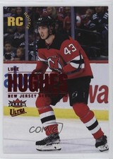 2023-24 Upper Deck Fleer Ultra Rookies Red Foil 58/94 Luke Hughes #201 17fk