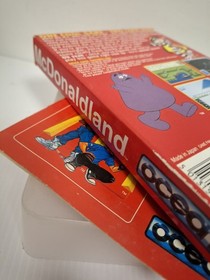 McDonaldLand Nintendo Nes gioco in scatola completo di custodia poli e manuale testato 